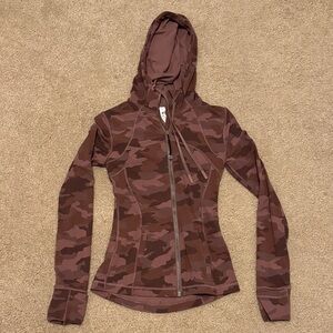 lululemon athletica Brown Camo Hoodie